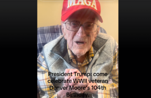 El veterinario de la Segunda Guerra Mundial espera que el presidente Trump pueda asistir a su fiesta de cumpleaños número 104