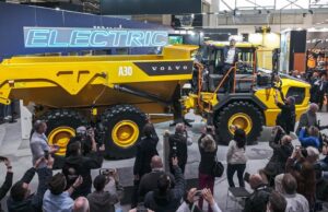 Volvo anuncia A30 Electric Articulated Truck