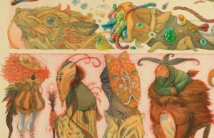 Cientos de criaturas fantásticas habitan en un universo extenso de Vorja Sánchez – Colosal