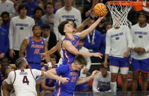 La estrella de Walter Clayton Jr. brilla en la actuación Final Four por edades, enviando a Florida al juego de título nacional