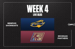 Showboats vs. Panthers Actualizaciones en vivo, puntaje: los mejores momentos de la Semana 4 de la UFL