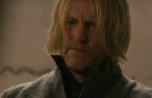 Mientras que el amanecer de la cosecha avanza en la pantalla grande, Suzanne Collins admite que la historia de Haymitch era casi completamente diferente