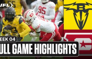 San Antonio Brahmas vs. DC Defenders Highlights | Liga de Fútbol Unido