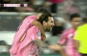 Lionel Messi anota el ecualizador del Inter Miami contra LAFC