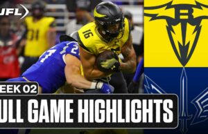 San Antonio Brahmas vs. St. Louis Battlehawks destacados | Liga de Fútbol Unido